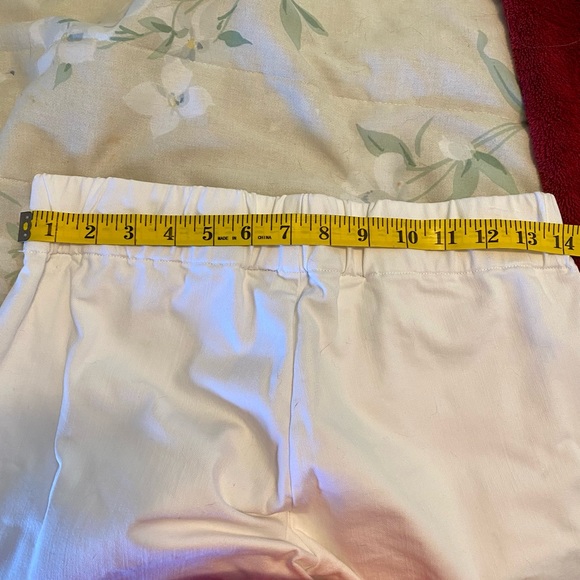 Soft Surroundings Metro White Denim Pull On Jeans/Jeggings Size P/S - Picture 4 of 12